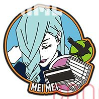 JUJUTSU KAISEN MEI MEI RUBBER PIN