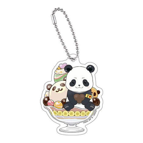JUJUTSU KAISEN SUNDAE PANDA ACRYLIC KEYCHAIN