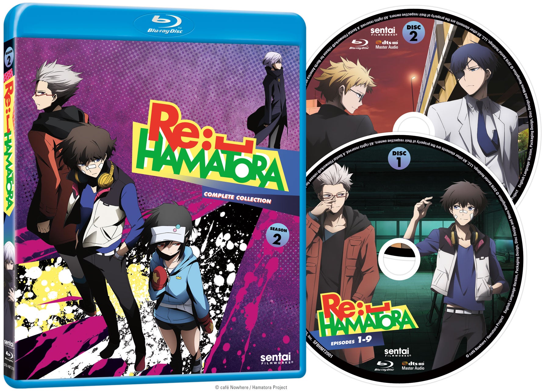 RE HAMATORA THE ANIMATION SEASON 2 BLU-RAY