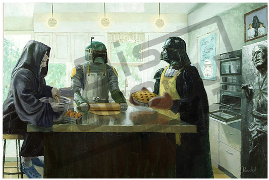 PARODY ART BY BUCKET - IMPERIAL BAKING PARTY
