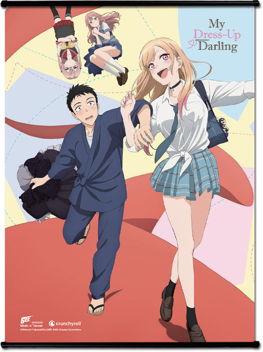 MY DRESS-UP DARLING MARIN KITAGAWA GROUP SS WALLSCROLL