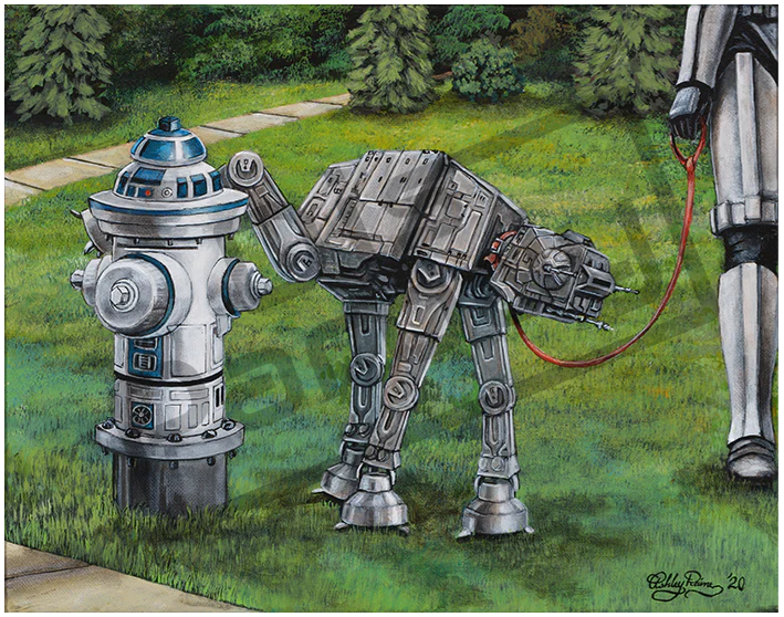 PARODY ART BY BUCKET - IMPERIAL MARK
