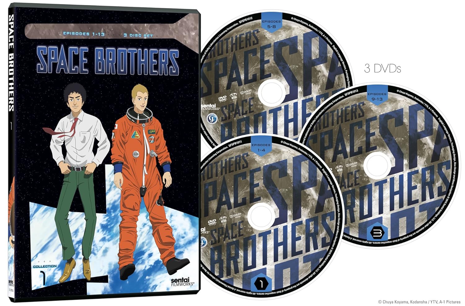 SPACE BROTHERS SET 01 DVD