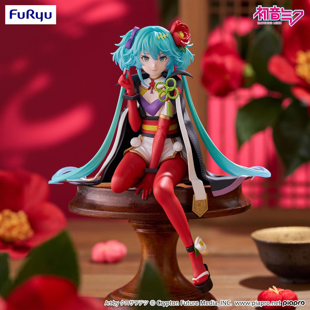 HATSUNE MIKU - FLOWER FAIRY CAMELLIA NOODLE STOPPER FIGURE