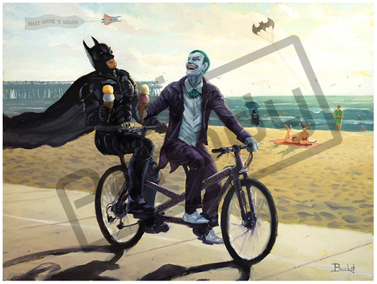 PARODY ART BY BUCKET - SUMMERTIME IN GOTHAM