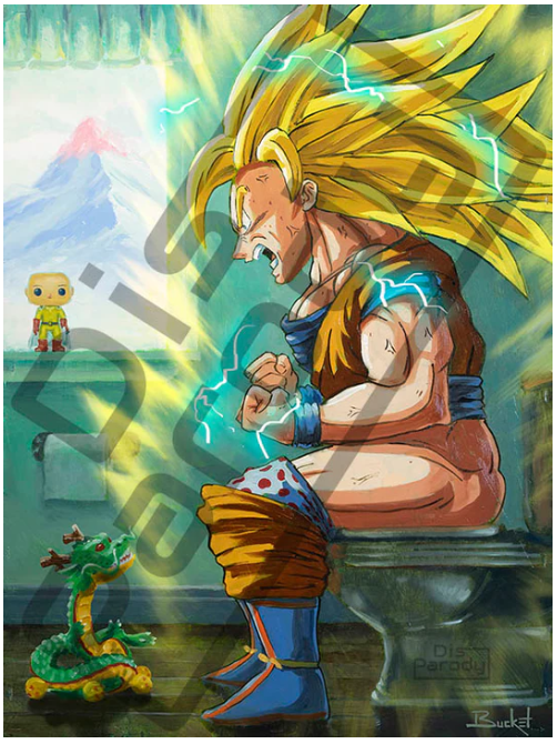 PARODY ART BY BUCKET - SUMMONING THE DRAGON