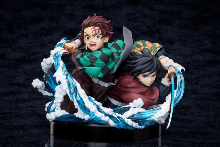 DEMON SLAYER: KIMETSU NO YAIBA - TANJIR & GIYU NON-SCALE FIGURE