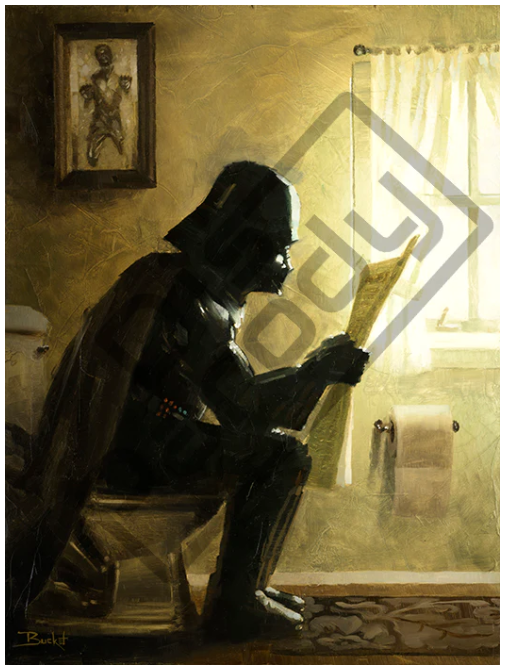 PARODY ART BY BUCKET - TAKING A SITH