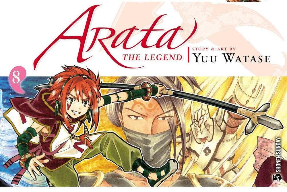 ARATA THE LEGEND VOLUME 08 MANGA