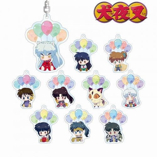 INUYASHA POPOON TRADING ACRYLIC KEYCHAIN