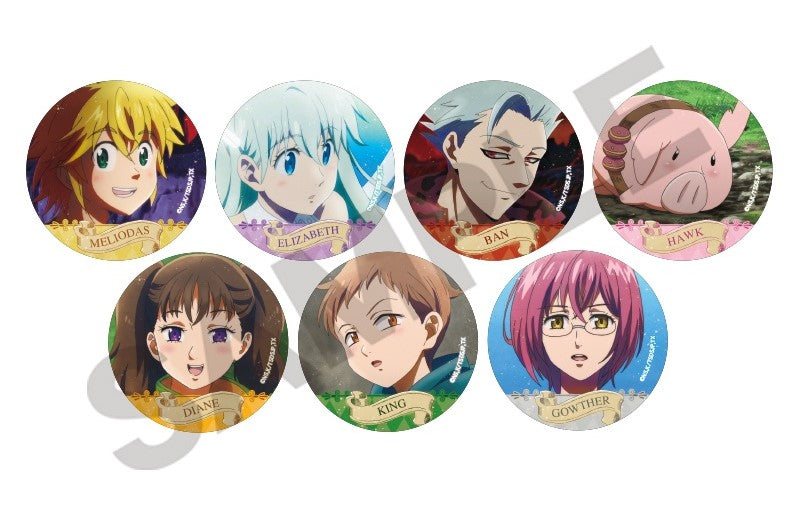 SEVEN DEADLY SINS TRADING CAN BADGE