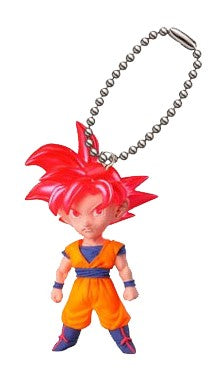 DRAGON BALL Z UDM 12 SSG GOKU KEYCHAIN