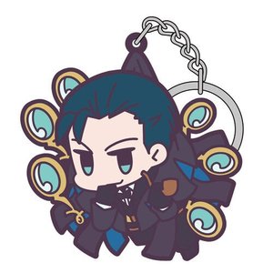 FATE/GRAND ORDER TSUMAMARE SHERLOCK HOLMES RUBBER KEYCHAIN