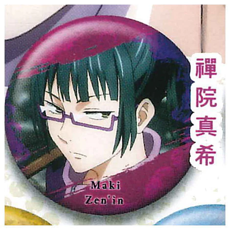 JUJUTSU KAISEN MAKI CAN BADGE