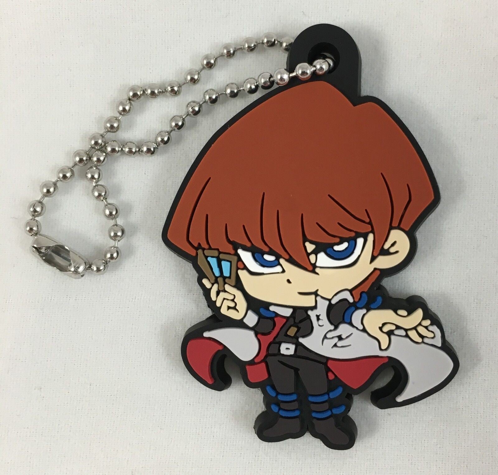 YU-GI-OH! SETO KAIBA DEFORMED RUBBER KEYCHAIN
