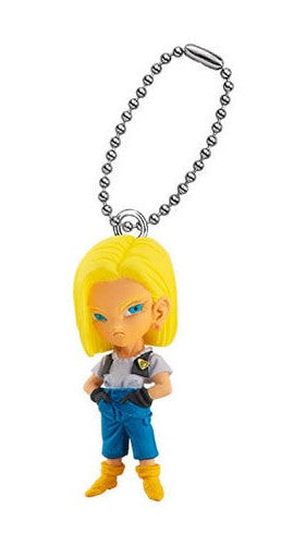 DRAGON BALL UDM BURST 39 ANDROID 18 KEYCHAIN