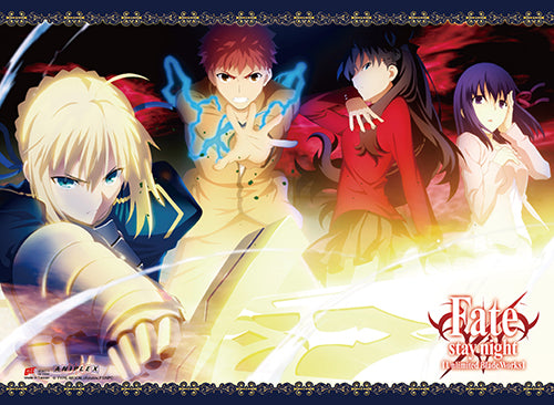FATE STAY NIGHT GROUP 01 WALL SCROLL