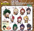 MY HERO ACADEMIA NITOTAN 5TH ANNIVERSARY MUSIC RUBBER TRADING STRAP