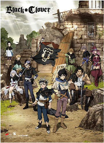 BLACK CLOVER KEY ART WALL SCROLL