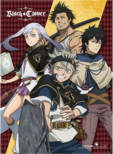 BLACK CLOVER - GROUP WALL SCROLL