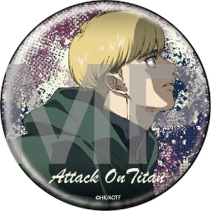 ATTACK ON TITAN THE FINAL SEASON TRADING CAN BADGE