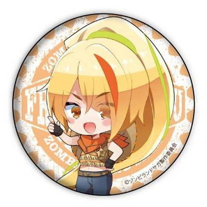 ZOMBIE LAND SAGA COWGIRL VERSION TRADING CAN BADGE