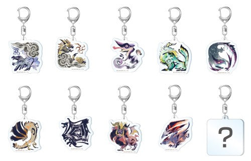 MONSTER HUNTER RISE ICON V03 TRADING ACRYLIC KEYCHAIN