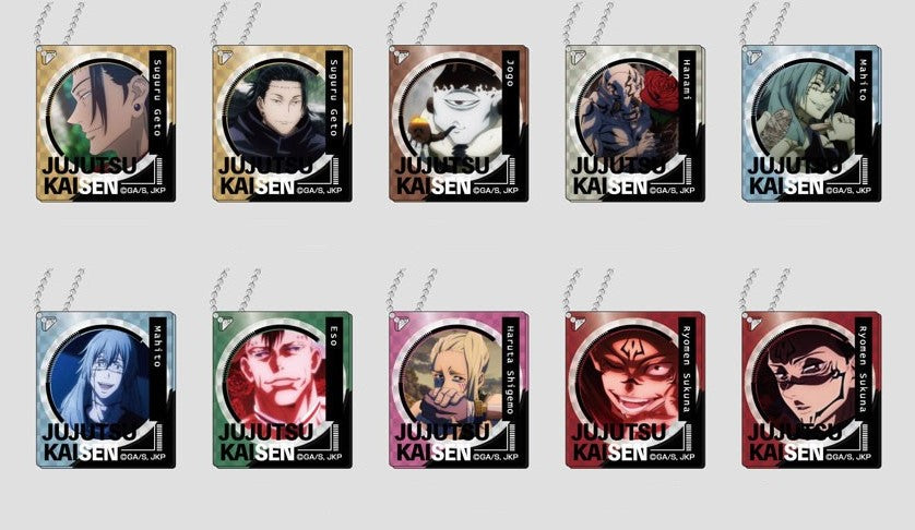 JUJUTSU KAISEN TRADING ACRYLIC KEYCHAIN - Box D