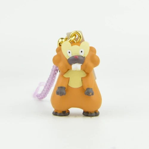 POKEMON NETSUKE BIBAREL 3D KEYCHAIN