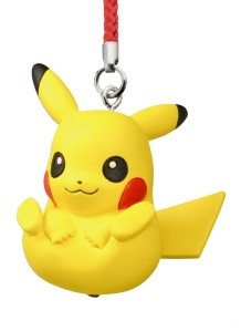 POKEMON MANMARU NETSUKE PIKACHU PHONE STRAP
