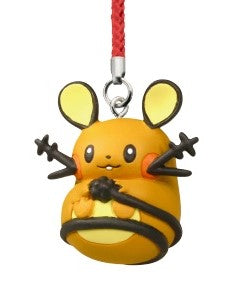 POKEMON MANMARU NETSUKE DEDENNE STRAP