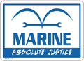 ONE PIECE MARINE STICKER