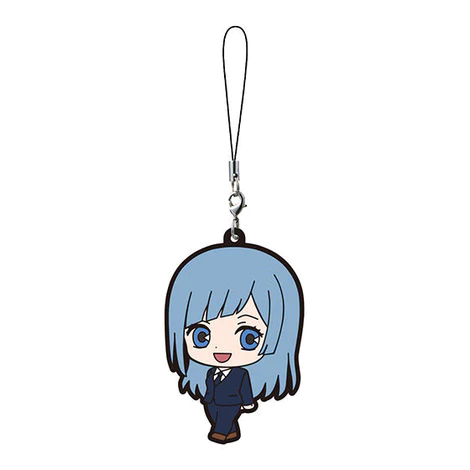 JUJUTSU KAISEN VOL 04 RUBBER KEYCHAIN - Kasumi Miwa