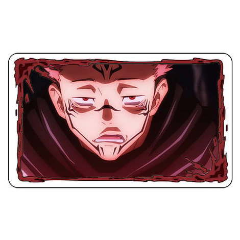 JUJUTSU KAISEN SUKUNA ACRYLIC MAGNET CLIP