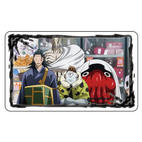 JUJUTSU KAISEN JOGO/GETO/HANMI/DAGON ACRYLIC MAGNET CLIP