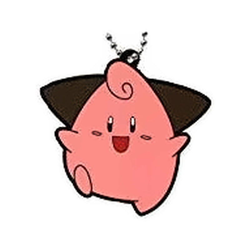 POKEMON SUN & MOON MASCOT VOLUME 06 CLEFFA KEYCHAIN
