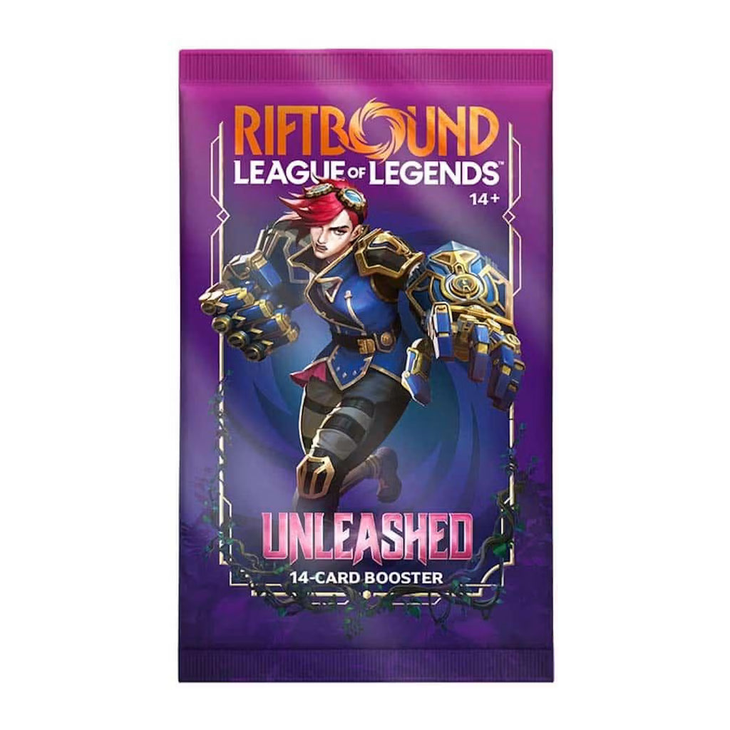RIFTBOUND: LEAGUE OF LEGENDS TCG - UNLEASHED BOOSTER PACK