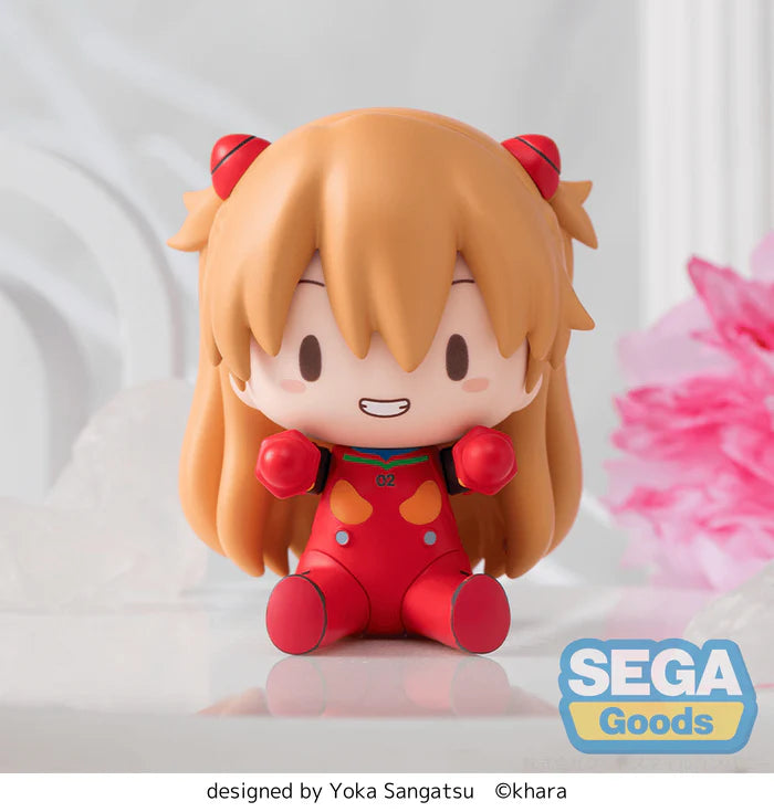 REBUILD OF EVANGELION - ASUKA LANGLEY "PLUGSUIT" FUWA PETIT DEFORMED FIGURE