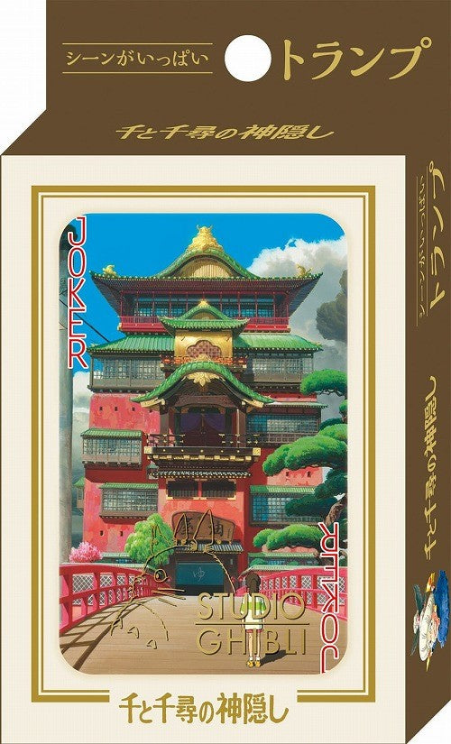 STUDIO GHIBLI SPIRITED AWAY PLAYING CARDS