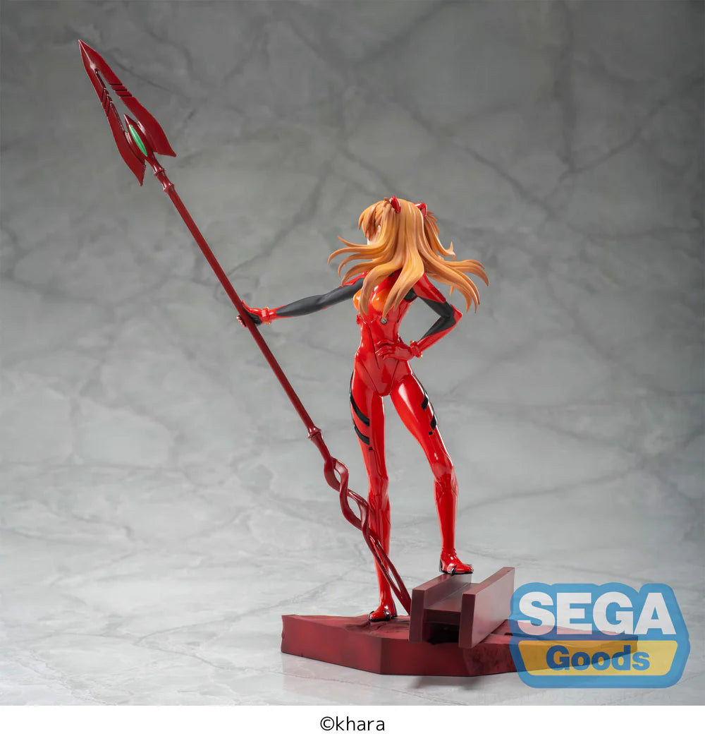 EVANGELION: 3.0+1.0 THRICE UPON A TIME - ASUKA SHIKINAMI LANGLEY X SPEAR OF CASSIUS FIGURE