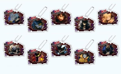 MY HERO ACADEMIA VILLAIN ACRYLIC TRADING KEYCHAIN