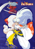 INUYASHA - INUYASHA AND SESSHOMARU WALL SCROLL