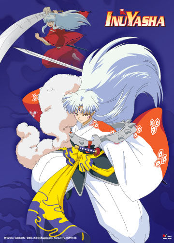INUYASHA - INUYASHA AND SESSHOMARU WALL SCROLL