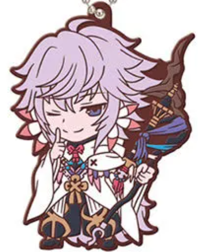 FATE GO DM FRT RUBBER MASCOT 02-Merlin