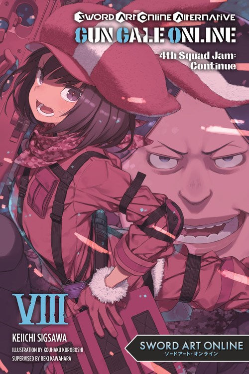 SWORD ART ONLINE ALTERNATIVE GUN GALE ONLINE VOL 08 NOVEL