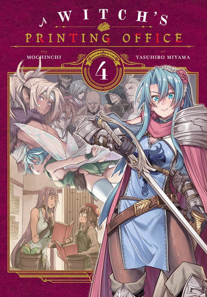 A WITCH'S PRINTING OFFICE VOLUME 04 MANGA
