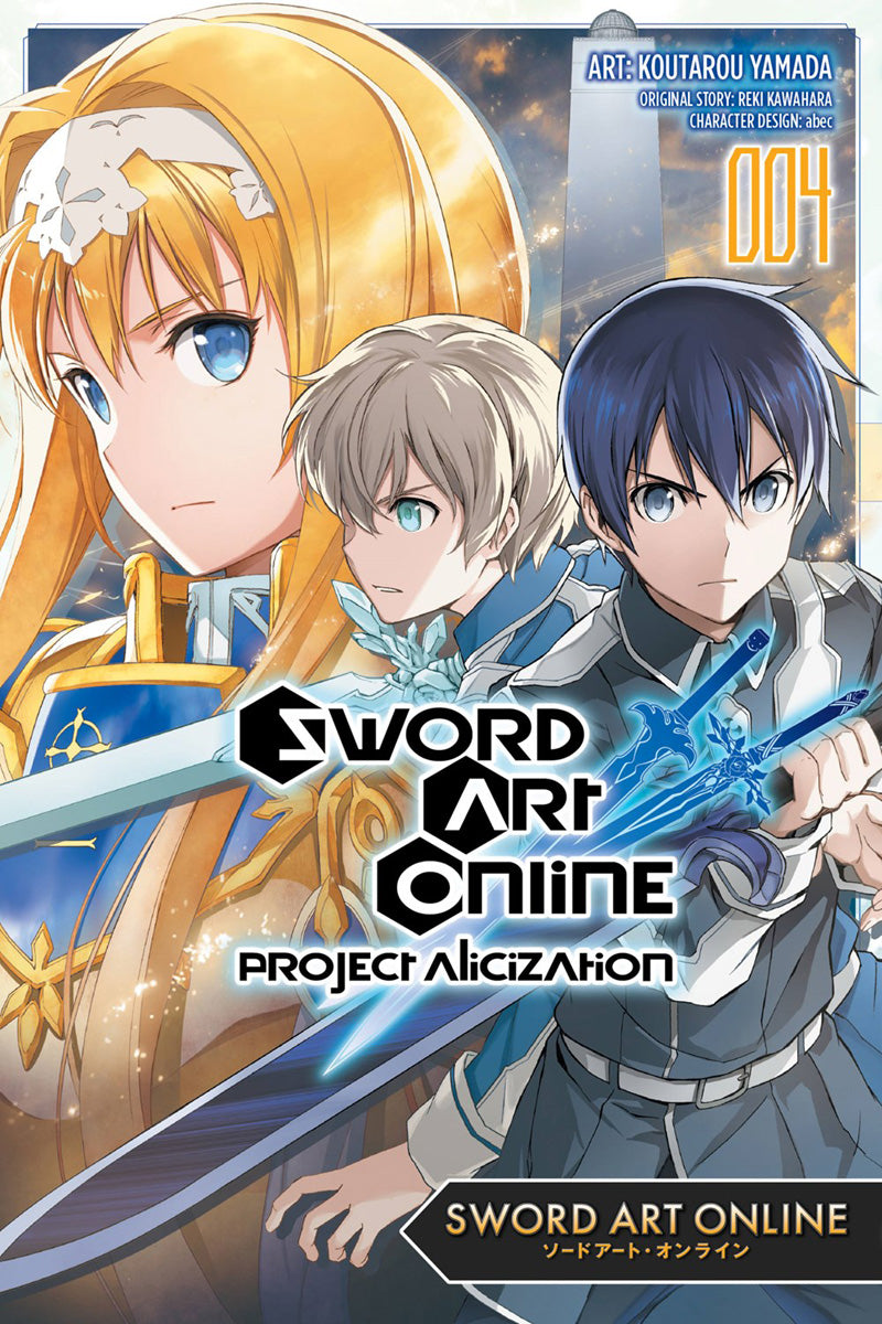 SWORD ART ONLINE PROJECT ALICIZATION VOL 04 MANGA