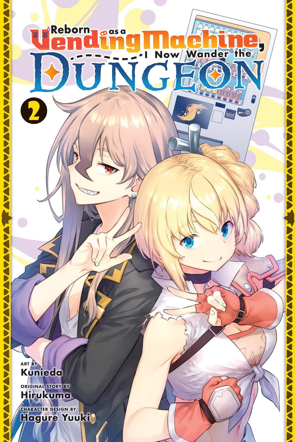 REBORN AS A VENDING MACHINE I NOW WANDER THE DUNGEON VOL 02 MANGA