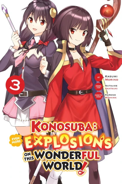 KONOSUBA: EVEN MORE EXPLOSIONS ON THIS WONDERFUL WORLD! - VOLUME 03 MANGA