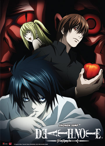 DEATH NOTE MIND GAME WALL SCROLL